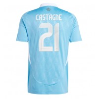 Camisa de time de futebol Bélgica Timothy Castagne #21 Replicas 2º Equipamento Europeu 2024 Manga Curta